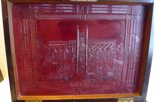 fig 1. Antique English Artist's Watercolour Box - J. Newman's - c.1830