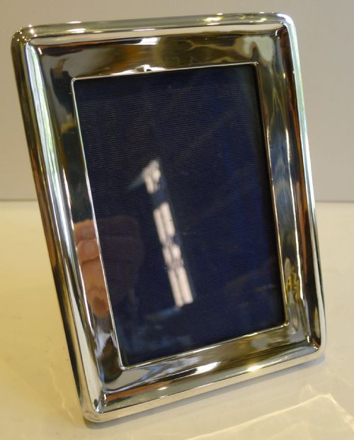 Antique English Sterling Silver Photograph Frame - 1914