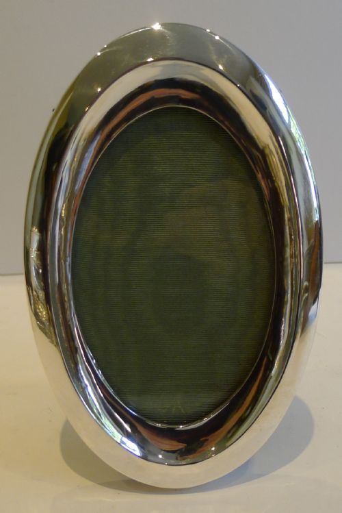 Elegant English Sterling Silver Photograph Frame - 1917