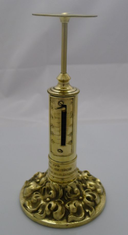Antique English Candlestick Postal Scale - Winfield 1840