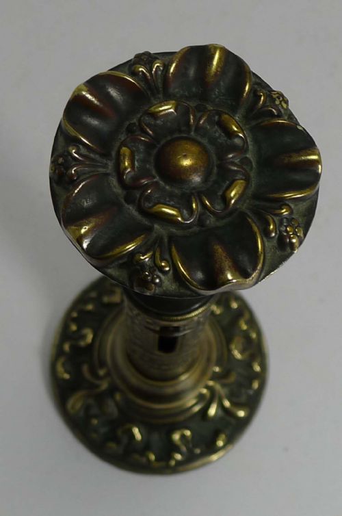 fig 1. Highly Decorative Candlestick Letter or Postal Scale by J.E. Ratcliffe c.1850