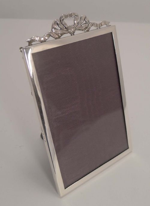 Vintage English Sterling Silver Photograph Frame - 1930