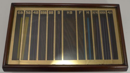 ANTIQUE VENUS PENCIL SHOWCASE DISPENSER C1910 WRITING - ADDITIONAL PHOTO 1