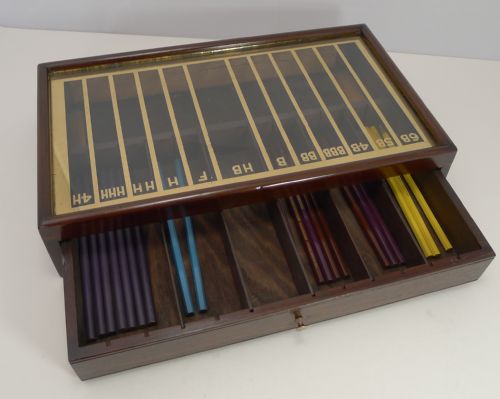ANTIQUE VENUS PENCIL SHOWCASE DISPENSER C1910 WRITING - ADDITIONAL PHOTO 3