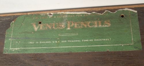 ANTIQUE VENUS PENCIL SHOWCASE DISPENSER C1910 WRITING - ADDITIONAL PHOTO 5