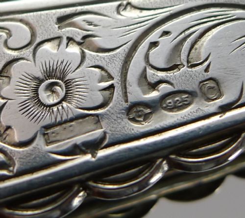fig 1. Superb Art Deco Sterling Silver Lorgnettes - 1938