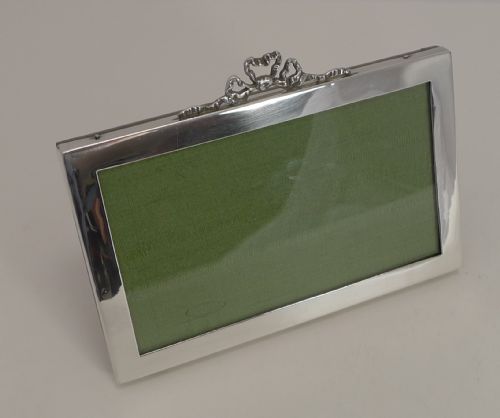 English Sterling Silver Photograph Frame