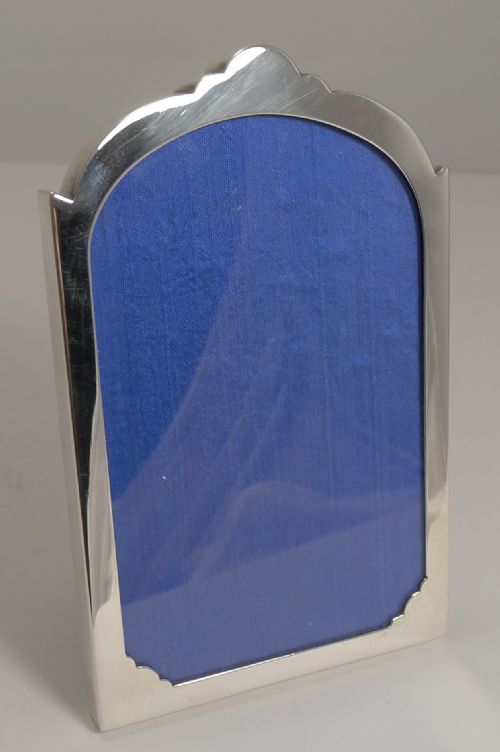 Handsome English Sterling Silver Photograph Frame - 1927