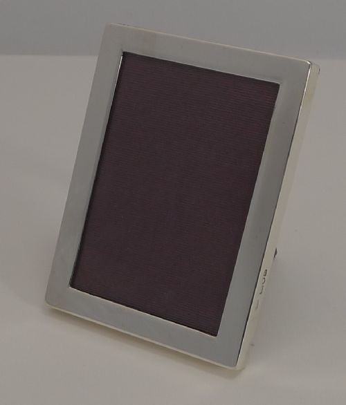 Elegant English Sterling Silver Photograph Frame - London 1897