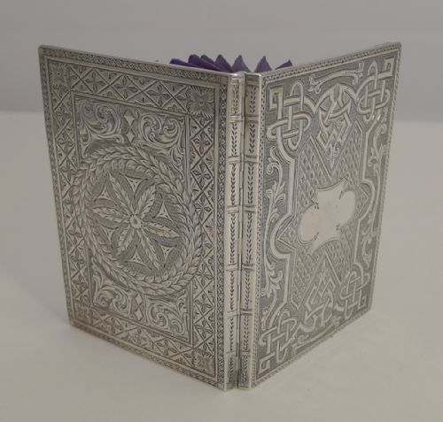An Exceptional Victorian English Sterling Silver Visiting Card Case - Book

an Exceptional Victorian English Sterling Silver Visiting Card Case - Book

an Exceptional Victorian English Sterling Silver Visiting Card Case - Book

an Exceptional Victorian English Sterling Silver Visiting Card Case - Book

an Exceptional Victorian English Sterling Silver Visiting Card Case - Book
