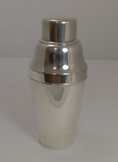 Vintage Art Deco Cocktail Shaker by William Sturtcliffe and Sons C.1930