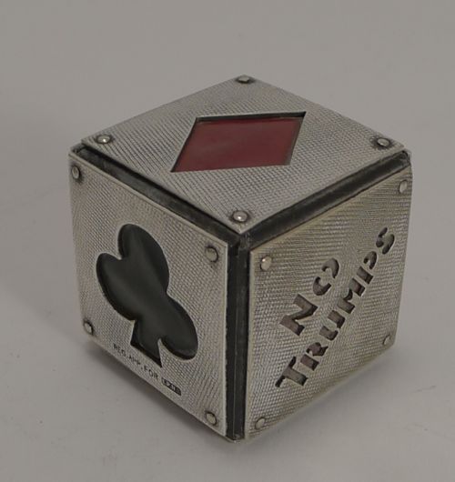 Rare English Trumps Marker - Cube C.1900
