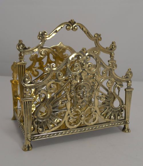 Quality Charles Winn Stationery / Letter Holder - Reg. 1892