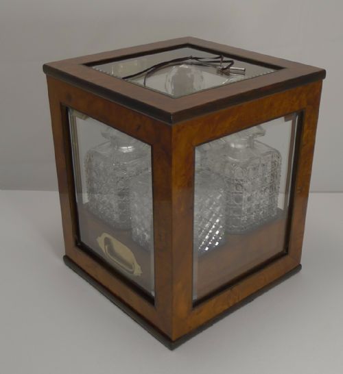 fig 2. Rare and Magnificent Antique English Decanter Box c.1880