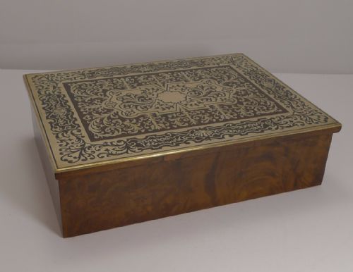 fig 2. Exquisite Antique English Writing Box by Asprey, London c.1880