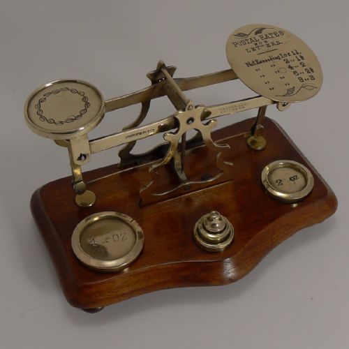 Excellent Antique English Postal Scale by Windle & Blythe C.1890