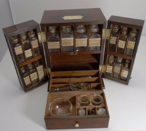 Wonderful George III English Apothecary Box C.1820