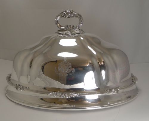 Enormous & Grand Antique English Meat / Food Dome C.1830