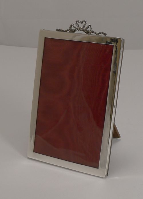 Pretty Antique English Sterling Silver Photograph Frame - 1913