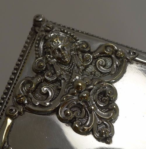fig 2. Rare & Magnificent Antique English Jewellery Safe c.1860