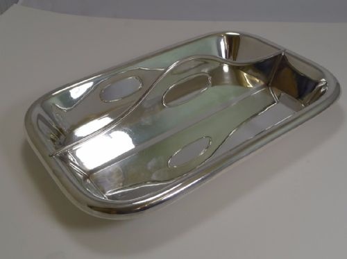 Rare Antique English Silver Plated Cutlery Tray by James Dixon C.1890