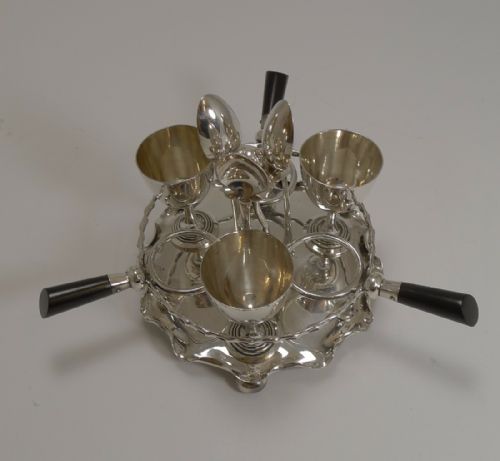 fig 1. Stylish Antique English Egg Cruet c.1890