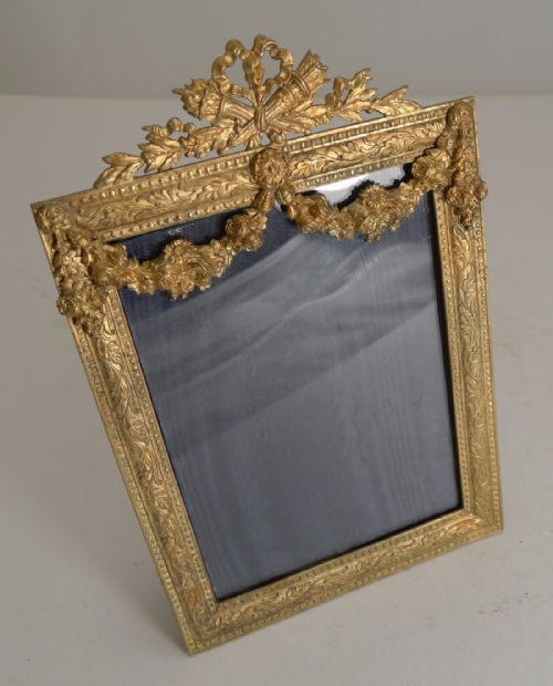 Exquisite French Gilded Photograph Frame C.1880