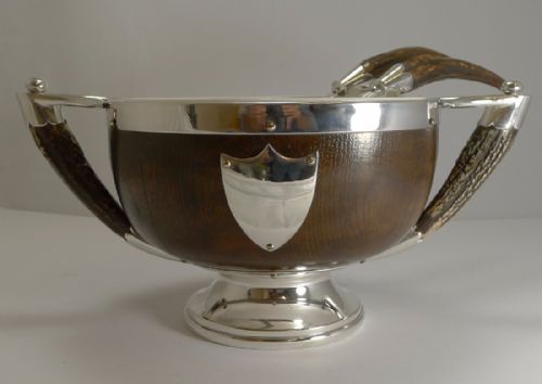 Magnificent Antique English Salad Bowl C.1900