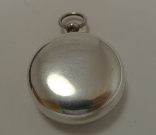 fig 2. Rare English Immisch patent silver skin thermometer in it's case c.1890