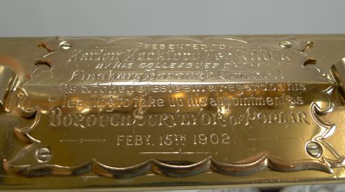 fig 2. Exceptional Gilded Antique English Tantalus by Betjemman & Sons c.1900