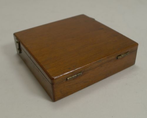 fig 1. Antique English Cased Clinometer Compass by L Casella, London c.1870
