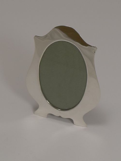 fig 1. Elegant English Sterling Silver Photograph Frame