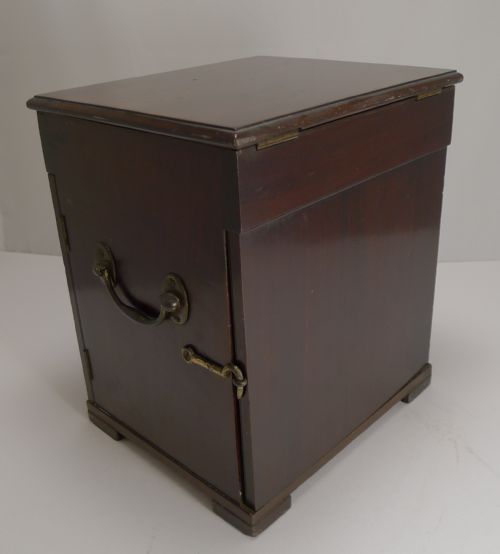 fig 2. English George III Mahogany Apothecary Cabinet c.1800