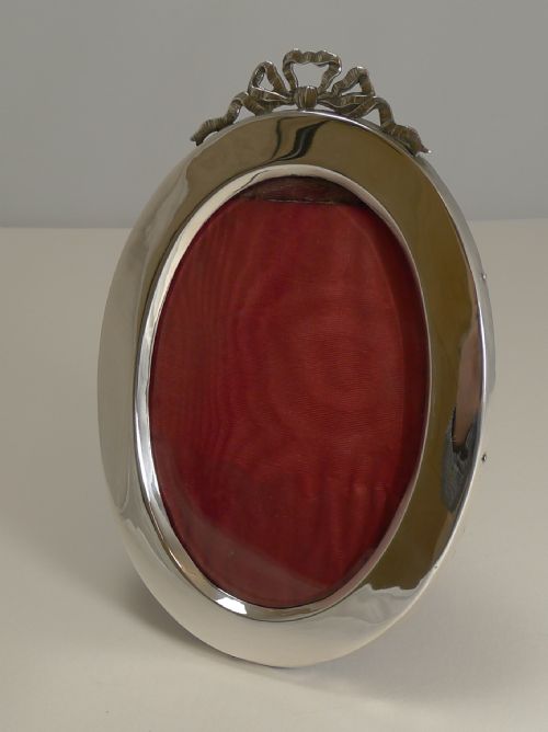 English Victorian Sterling Silver Photograph Frame - 1895