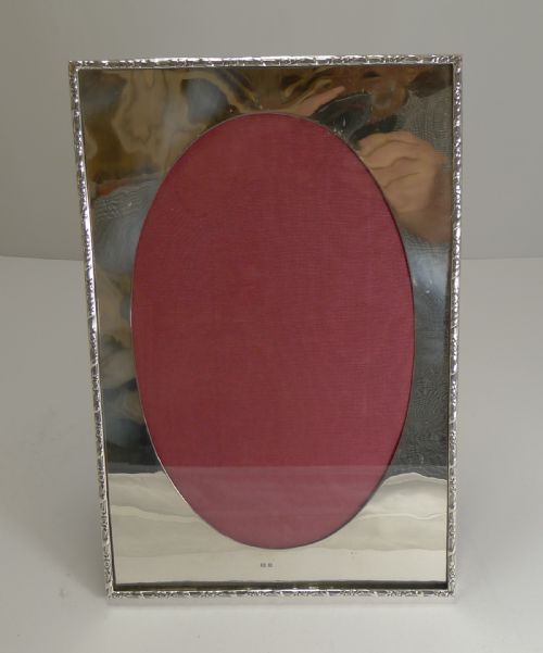 fig 2. Grand Large English Sterling Silver Photograph Frame by Mappin & Webb