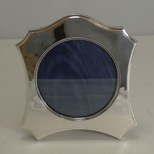 Antique English Sterling Silver Photograph Frame - 1914