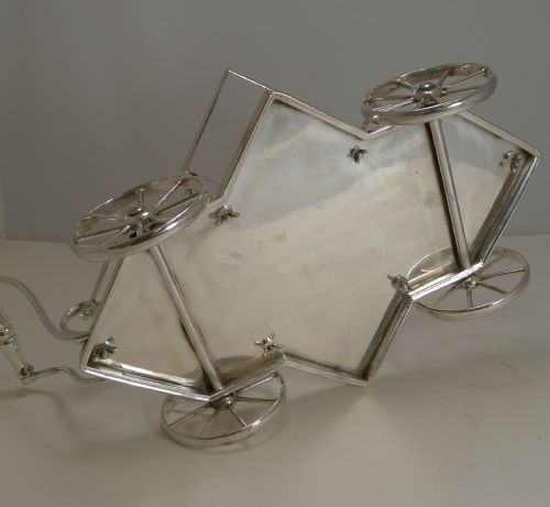 RARE AND MAGNIFICENT ANTIQUE ENGLISH TRAVELLING BAR BY MAPPIN BROTHERS C1880 - ADDITIONAL PHOTO 3
