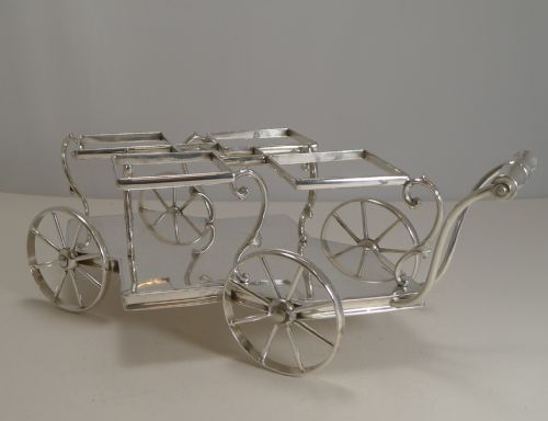 RARE AND MAGNIFICENT ANTIQUE ENGLISH TRAVELLING BAR BY MAPPIN BROTHERS C1880 - ADDITIONAL PHOTO 7
