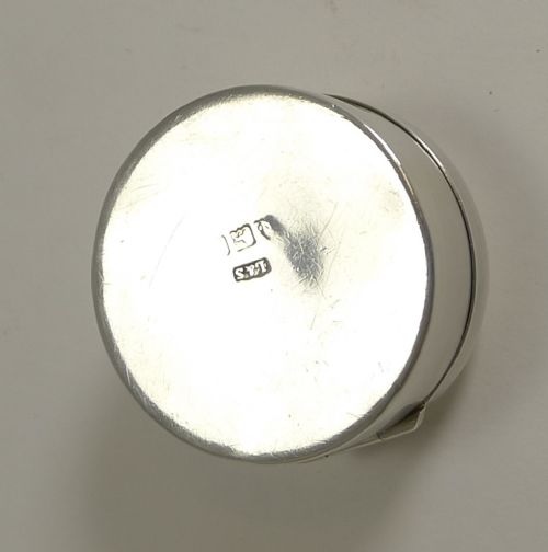 fig 1. Antique English WW1 Individual Sterling Silver Sugar Box - 1917