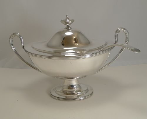 Antique English Soup Tureen by Joseph Rodgers C.1900