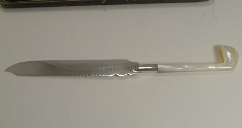 RARE ANTIQUE ENGLISH CAKE KNIFE GOLF CLUB 1910 - ADDITIONAL PHOTO 3