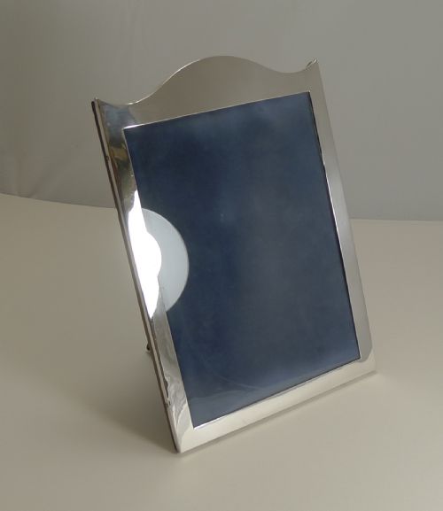 fig 1. Handsome English Sterling Silver Photograph Frame - 1924
