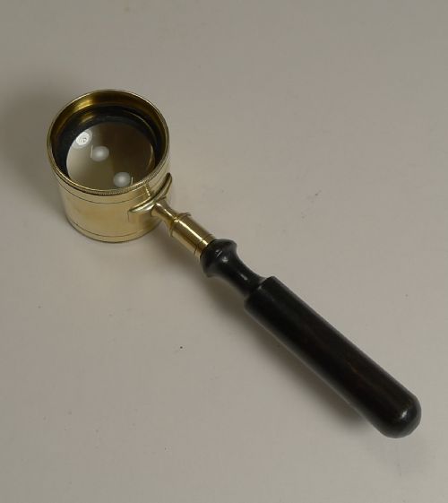 Antique English Coddington Magnifying Glass C.1880