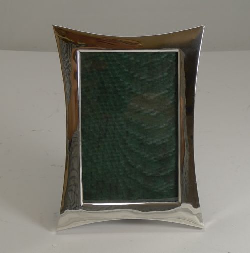 Handsome Antique English Sterling Silver Photograph Frame - 1913
