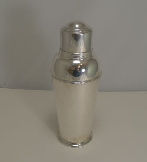 Art Deco Cocktail Shaker Signed Brufords, Exeter C.1930