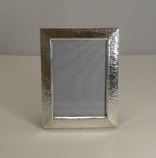 fig 1. Smart Antique English Sterling Silver Photograph Frame by William Comyns - 1902