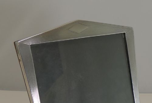 fig 1. English Art Deco Sterling Silver Photograph Frame - 1939