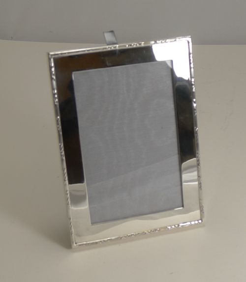 Antique English Sterling Silver Photograph Frame - Harrods - 1915