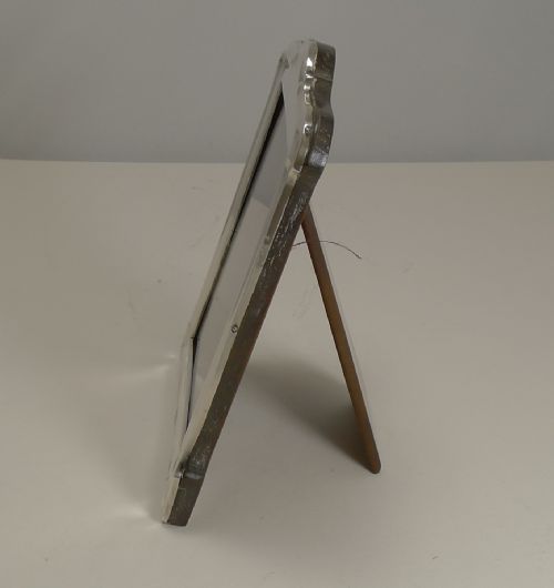 fig 1. English Sterling Silver Photograph Frame - Birmingham 1925