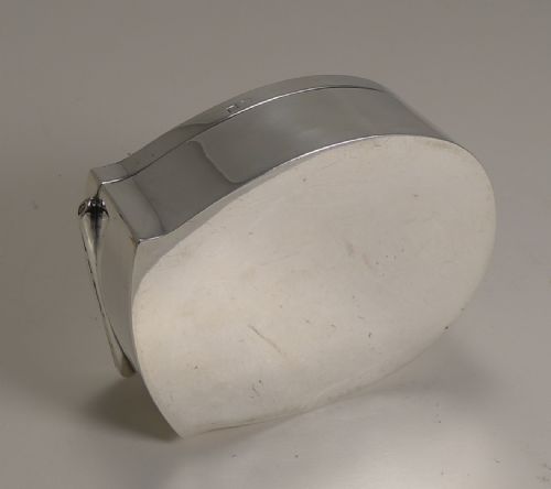 fig 1. Fabulous Antique English Sterling Silver Horseshoe Jewellery Box by Mappin and Webb